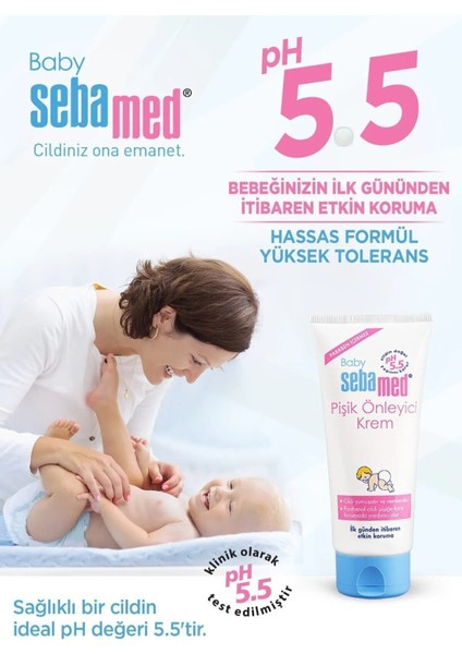 Bebek Pişik Önleyici Krem 100 ml x 2 – Dermatolojik Onaylı, Hızlı Rahatlatıcı ve Uzun Süreli Koruma