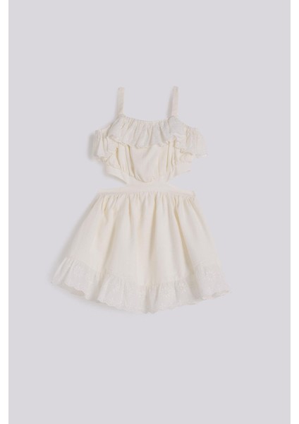 Bg Store Kız Çocuk Ekru Elbise indirimleri