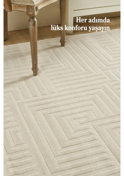 Modern Oturma Odası Halısı Salon Halısı Yolluk Bej Halı Hav Toz Vermez Kolay Temizlenebilir Halı fiyatları