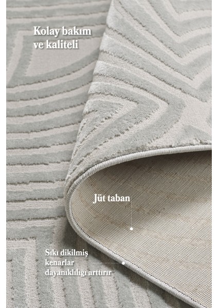 Modern Salon Halısı Oturma Odası Halısı Yolluk Gri Halı Hav Toz Vermez Kolay Temizlenebilir Halı indirimleri