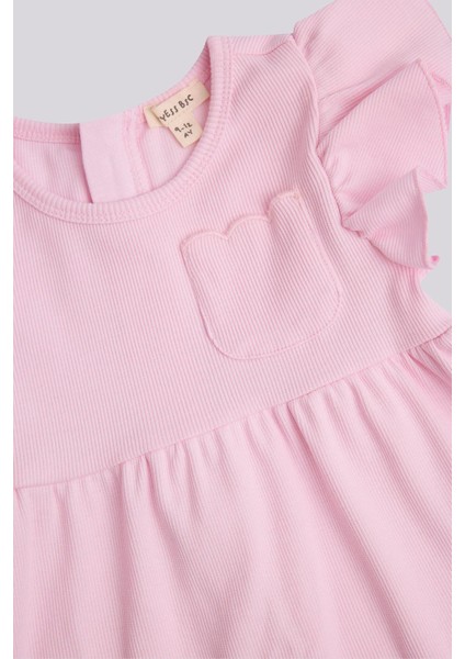 Bg Store Kız Bebek Pembe Elbise modelleri