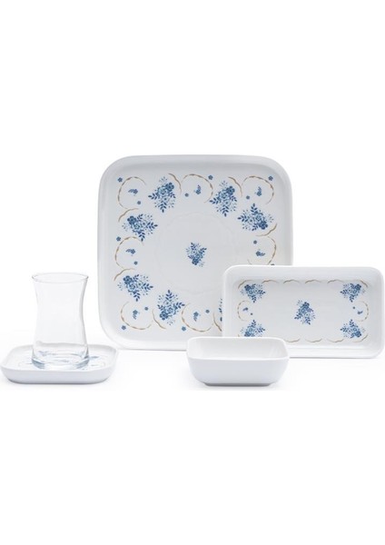 Vega Flaxa 6 Kişilik 24 Parça Kahvaltı Takımı PA2145