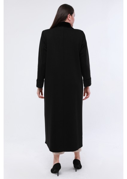 Triko Çelik Örgü Büyük Beden Anne Yünlü Uzun Kalın Hırka Tesettür Pardesü fırsatları