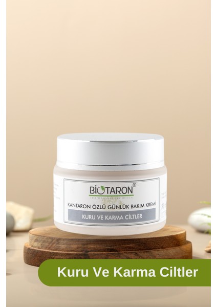Kantaron Özlü Günlük Bakım Kremi - 50ML | Kuru ve Karma Ciltler Için | Nemlendirici ve Dengeleyici fiyatları