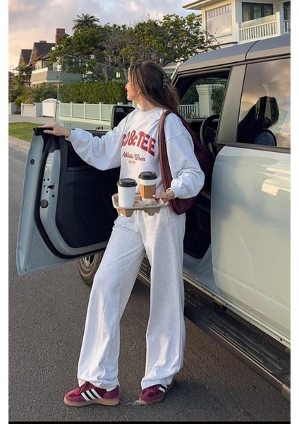 Gri Bol Paça Kadın Eşofman Altı MG2279 fiyatları