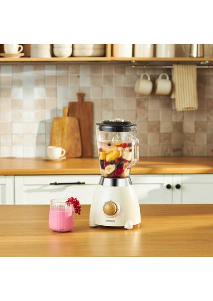 Retro Wood Smoothie Blender Wood Craft