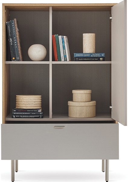 Cante Tv Sehpası Kitaplık Modülü