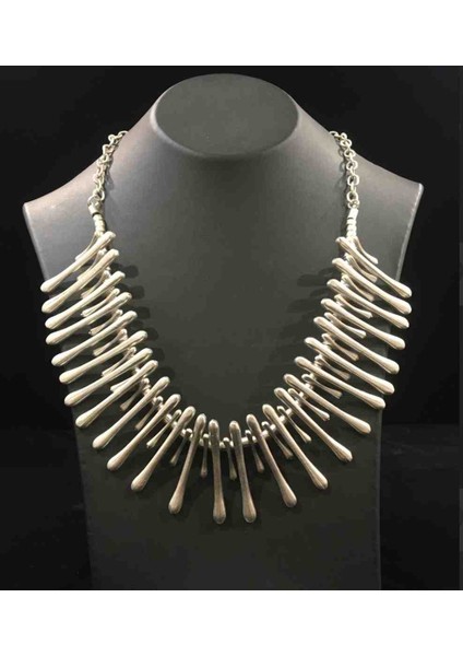 Tasarım Gümüş Kaplama Kolye modelleri