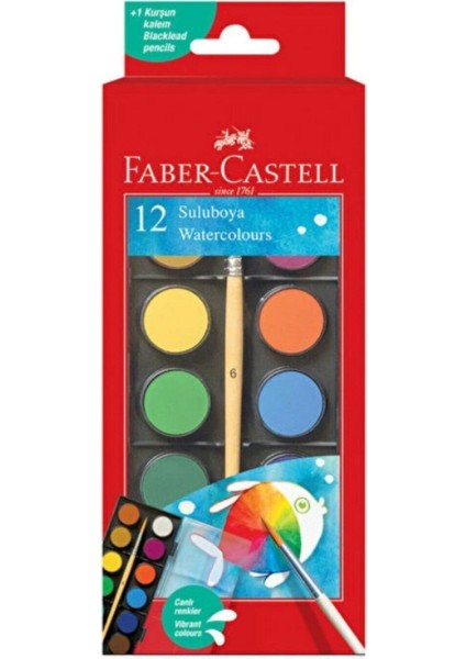 12'li Sulu Boya (Küçük Boy )