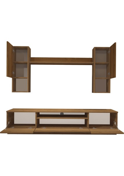 Trio 5das Mdf Tv Ünitesi Tv Sehpası - Naturel Pera indirimleri