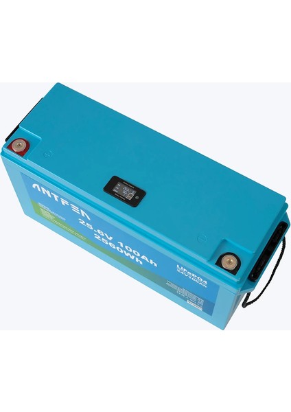 25.6V 100AH Abs Lityum Akü Akıllı Ekran Lifepo4 modelleri