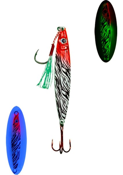 Sardin 20GR 60MM Jig Yem Kaşık Rapala -Levrek, Palamut, Lüfer, Çinekop, Turna Için En Iyi Uv Jig Yem