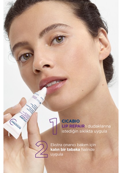 Cicabio Lip Repair Çatlayan Dudaklar için Nemlendirici Besleyici Onarıcı Dudak Bakım Kremi 10 ml indirimleri