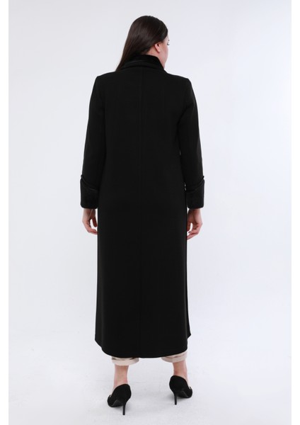 Çelik Örgü Kadın Büyük Beden Kürklü Tesettür Kalın Hırka Kışlık Anne Triko Pardesü fiyatları