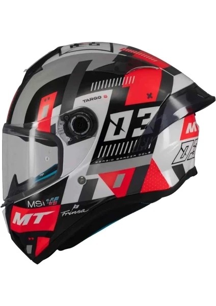 Targo S Sergio Garcia B5 Kapalı Kask modelleri