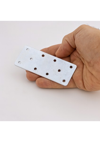Mobilya Dolap Duvar Sabitleme 10 Adet Metal Köşebent Düz Gönye 40X100 mm Bağlantı Aparatı modelleri