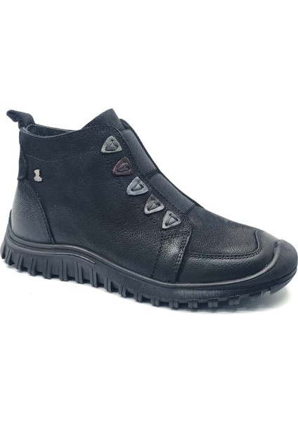 Nikkoolll Hakiki Deri Kaymaz Taban Ortopedik Kadın Bot fiyatları