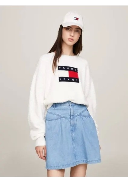 Tjw Kutu Kesim Armalı Kadın T-Shirt DW0DW22202YBH