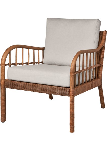 Holmsta Rattan Koltuk Rattan Fröknabo Minderli