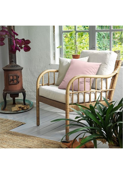 Holmsta Rattan Koltuk Rattan Fröknabo Minderli modelleri