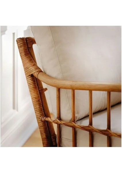 Holmsta Rattan Koltuk Rattan Fröknabo Minderli fırsatları