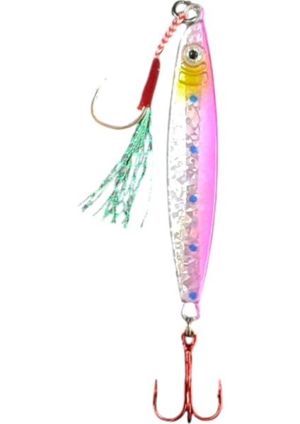 Sardin 20GR 60MM Jig Yem Kaşık Rapala -Levrek, Palamut, Lüfer, Çinekop, Turna Için En Iyi Uv Jig Yem