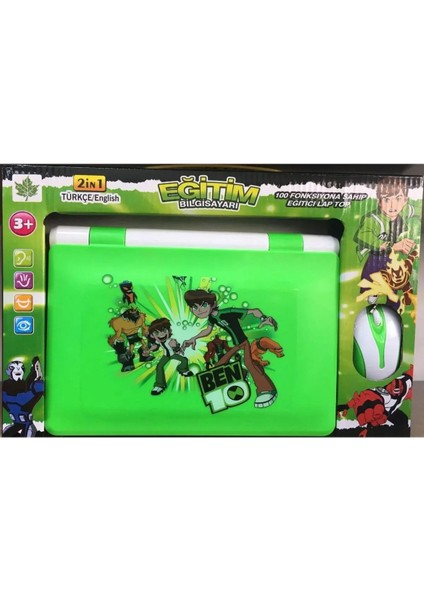 Ben 10 Eğitici Laptop Bilgisayar Ingilizce Türkçe