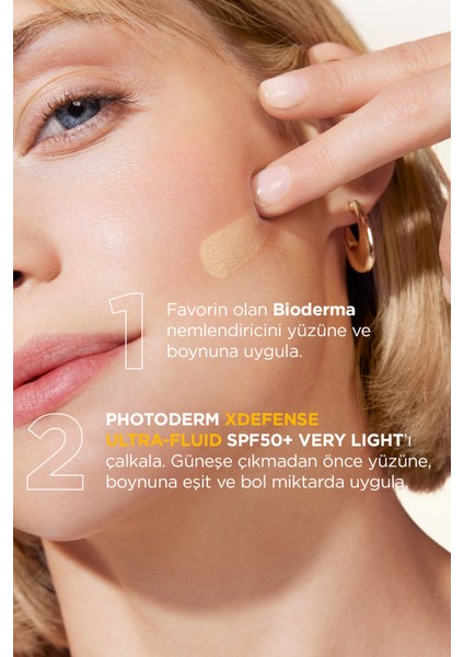 Photoderm XDefense Spf50+ Tüm Cilt Tipleri Antioksidan Etkili Renkli Güneş Kremi Very Light 40 ml