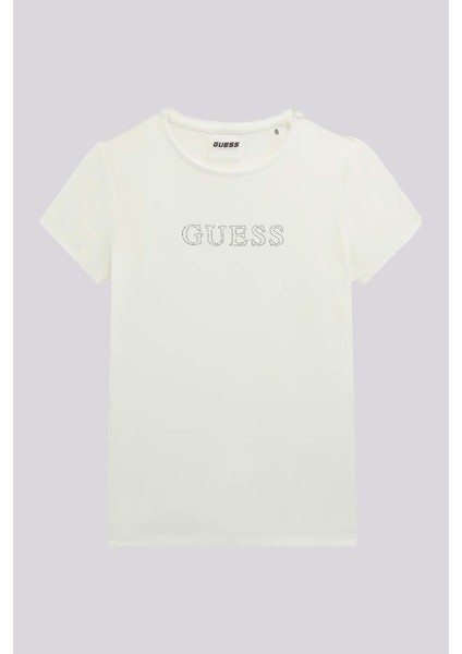 Bg Store Kız Çocuk Krem Tshirt