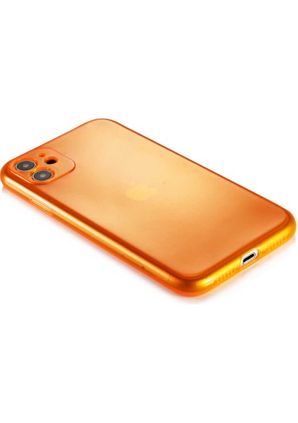 - Apple iPhone 11 Kılıf Mun Silikon - Pembe - T14050