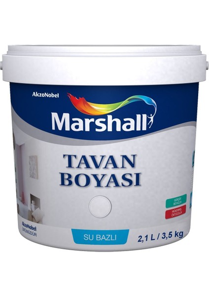 Beyaz Tavan Boyası 3.5 Kg (2.1 Lt) – Mat Düz Yüzeyler İçin Yüksek Kapatıcı ve Kolay Uygulanan Formül fiyatları