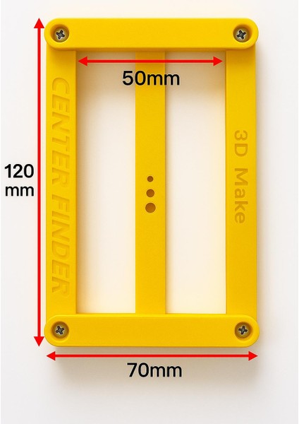 Merkez Hattı Işaretleme Gönyesi (50MM Genişlik) modelleri