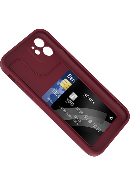 - Apple iPhone 11 Kılıf Kamera Korumalı Kartlık Hazneli Vitra Kapak - Pembe - T37016 fırsatları