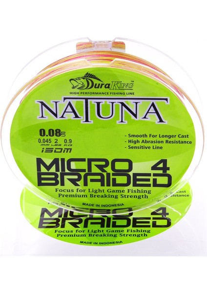 Duraking Natuna Micro 4x 150MT Multicolor Ip Misina