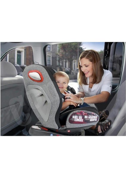 BabyDoor Airfox 360° Dönebilen Isofix Oto Koltuğu – Yan Darbe Korumalı Climacol Kumaş, 0-36 kg Bebek ve Çocuklar İçin