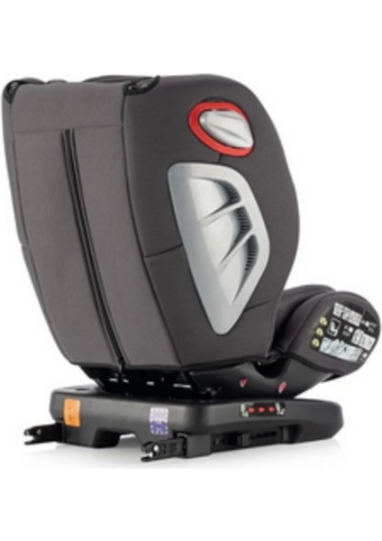 BabyDoor Airfox 360° Dönebilen Isofix Oto Koltuğu – Yan Darbe Korumalı Climacol Kumaş, 0-36 kg Bebek ve Çocuklar İçin