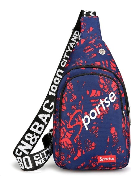 Göğüs Çantası Erkek Yaz Modası Marka Yüksek Değerli Gençlik Eğlence Kadın Sırt Çantası Su Geçirmez Naylon Omuz Çantası (Yurt Dışından)