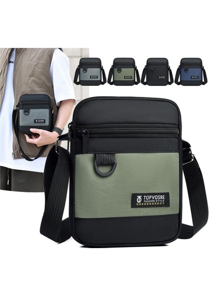 Hafif Çok Işlevli Cep Telefonu Çantası Yeni Açık Hava Işe Gidip Gelme Taşınabilir Omuz Çantası Dikey Gündelik Basit Erkek Postacı Çantası (Yurt Dışından) fiyatları
