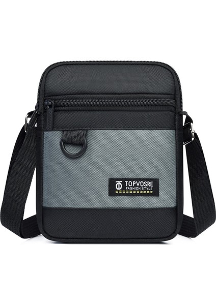 Hafif Çok Işlevli Cep Telefonu Çantası Yeni Açık Hava Işe Gidip Gelme Taşınabilir Omuz Çantası Dikey Gündelik Basit Erkek Postacı Çantası (Yurt Dışından)