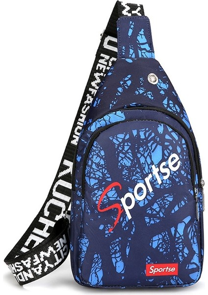 Göğüs Çantası Erkek Yaz Modası Marka Yüksek Değerli Gençlik Eğlence Kadın Sırt Çantası Su Geçirmez Naylon Omuz Çantası (Yurt Dışından)