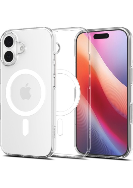 iPhone 17 ile uyumlu ince MagSafe Kılıf Liquid Crystal Sararma Karşıtı DuraClear™ Hava Kanalı Teknolojisi™ Askeri Sınıf Koruma MagFit Clear White Şeffaf Kapak - ACS10397 fiyatları