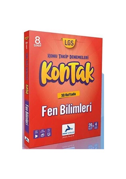 8 Sınıf LGS Fen Bilimleri 36 Hafta Kontak Deneme