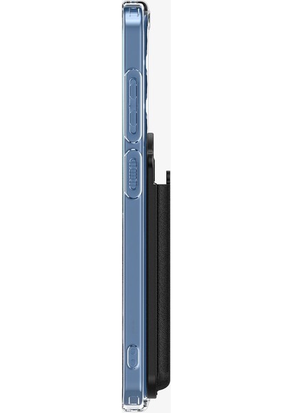 MagFit iPhone ve Galaxy Kılıflar için MagSafe özellikli 3 Kartlı Manyetik Cüzdan Valentinus Wallet Black - AFA09204