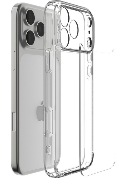 iPhone 17 Pro Max ile uyumlu ince Kılıf Ultra Hybrid Sararma Karşıtı DuraClear™ Hava Kanalı Teknolojisi™ Askeri Sınıf Koruma Crystal Clear Şeffaf Kapak - ACS10033 indirimleri