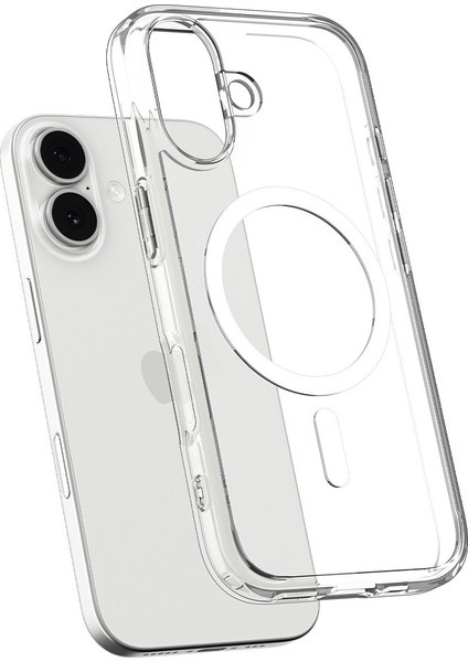 iPhone 17 ile Uyumlu ince MagSafe Kılıf Ultra Hybrid Sararma Karşıtı DuraClear™ Hava Kanalı Teknolojisi™ Askeri Sınıf Koruma MagFit Clear White Şeffaf Kapak - ACS10082 indirimleri