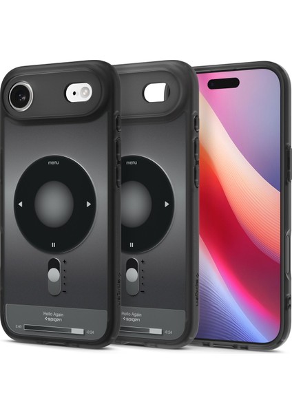 iPhone Air ile uyumlu ince MagSafe Kılıf Ultra Hybrid Sararma Karşıtı DuraClear™ Hava Kanalı Teknolojisi™ Askeri Sınıf Koruma MagFit Classic Black Tasarım Kapak - ACS10061 fiyatları
