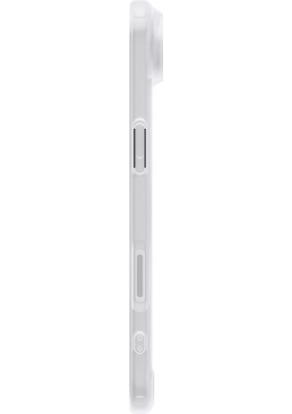 iPhone Air ile uyumlu ince MagSafe Kılıf Ultra Hybrid Sararma Karşıtı DuraClear™ Hava Kanalı Teknolojisi™ Askeri Sınıf Koruma MagFit Classic Silver Tasarım Kapak - ACS10060 fırsatları