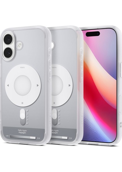 iPhone 17 ile Uyumlu ince MagSafe Kılıf Ultra Hybrid Sararma Karşıtı DuraClear™ Hava Kanalı Teknolojisi™ Askeri Sınıf Koruma MagFit Classic Silver Tasarım Kapak - ACS10091 fiyatları