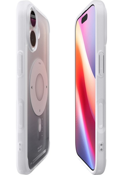 iPhone 17 ile Uyumlu ince MagSafe Kılıf Ultra Hybrid Sararma Karşıtı DuraClear™ Hava Kanalı Teknolojisi™ Askeri Sınıf Koruma MagFit Classic Silver Tasarım Kapak - ACS10091 indirimleri