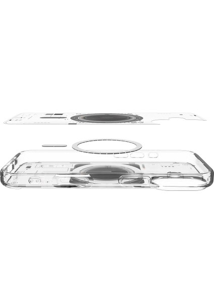 iPhone 17 ile Uyumlu ince MagSafe Kılıf Ultra Hybrid Sararma Karşıtı DuraClear™ Hava Kanalı Teknolojisi™ Askeri Sınıf Koruma MagFit Neo One Tasarım Kapak - ACS10090 indirimleri